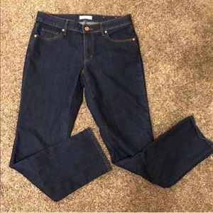 Loft Curvy Straight Jeans